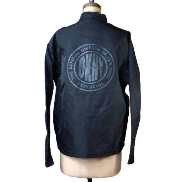 Rare DKNY Jeans vintage 90s minimalist windbreaker jacket - Picture 5 of 14